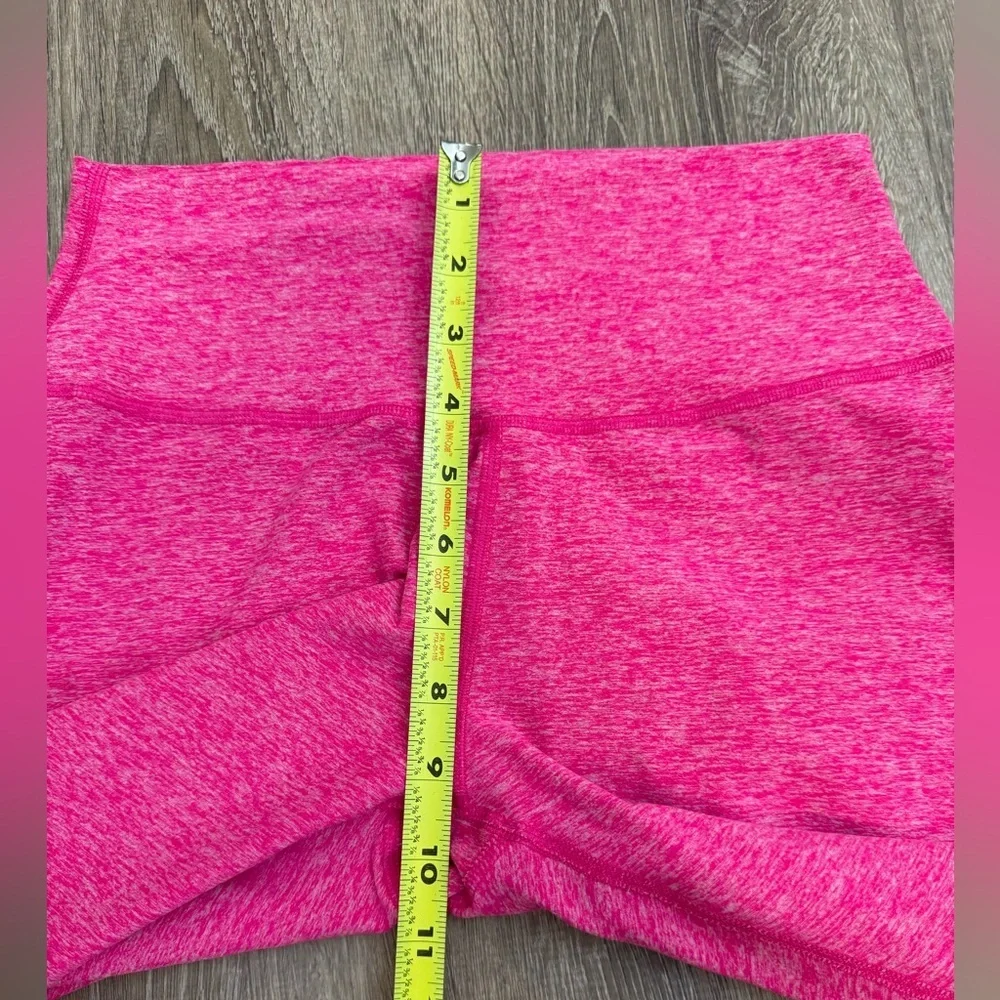 Alo Yoga Alosoft High Waisted 7/8 Highlight Legging Neon Pink Heather Medium